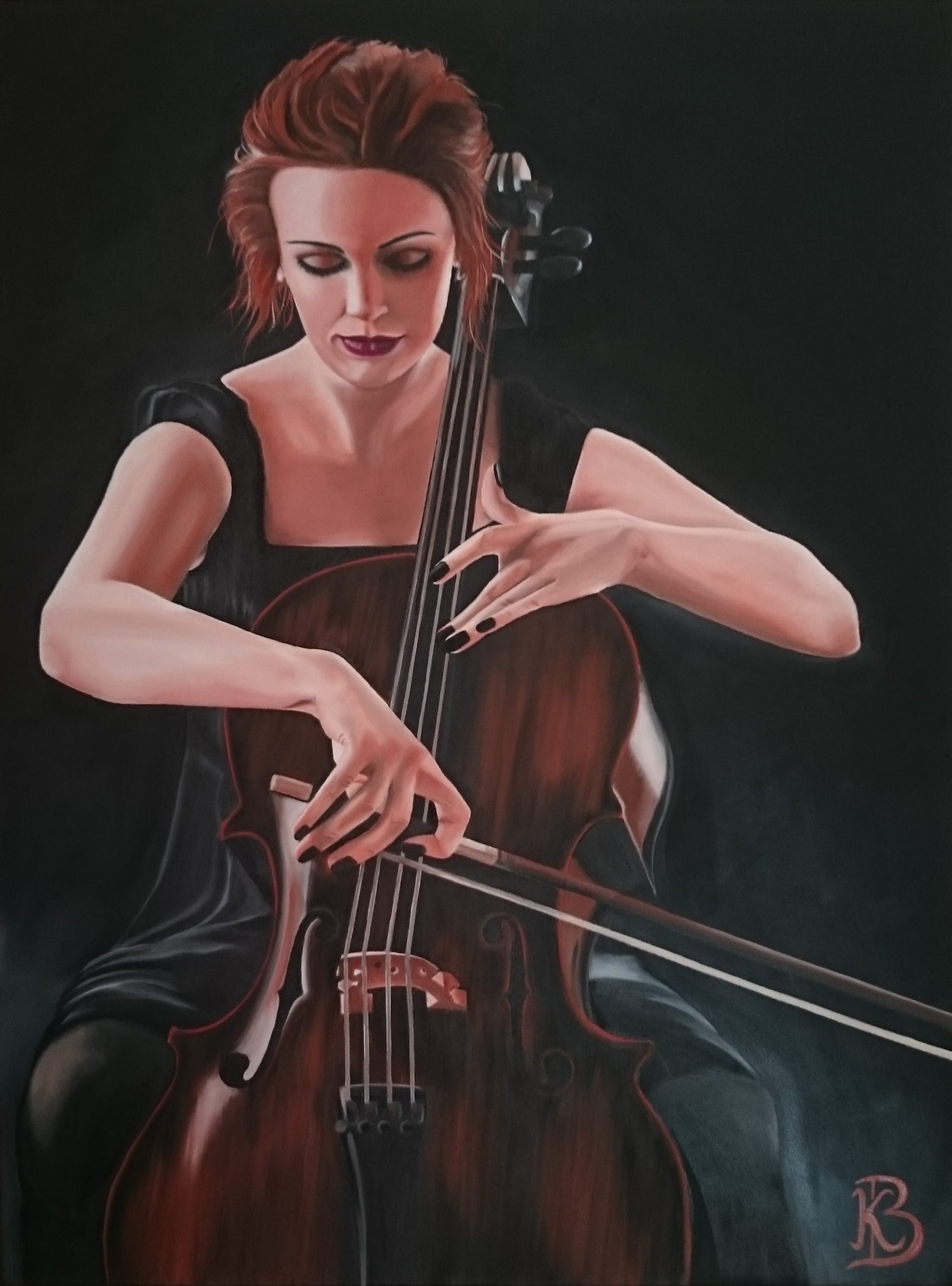 La Violoncelliste (60×80)