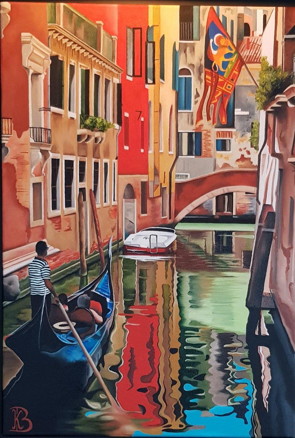 Reflets de Venise (62×45)