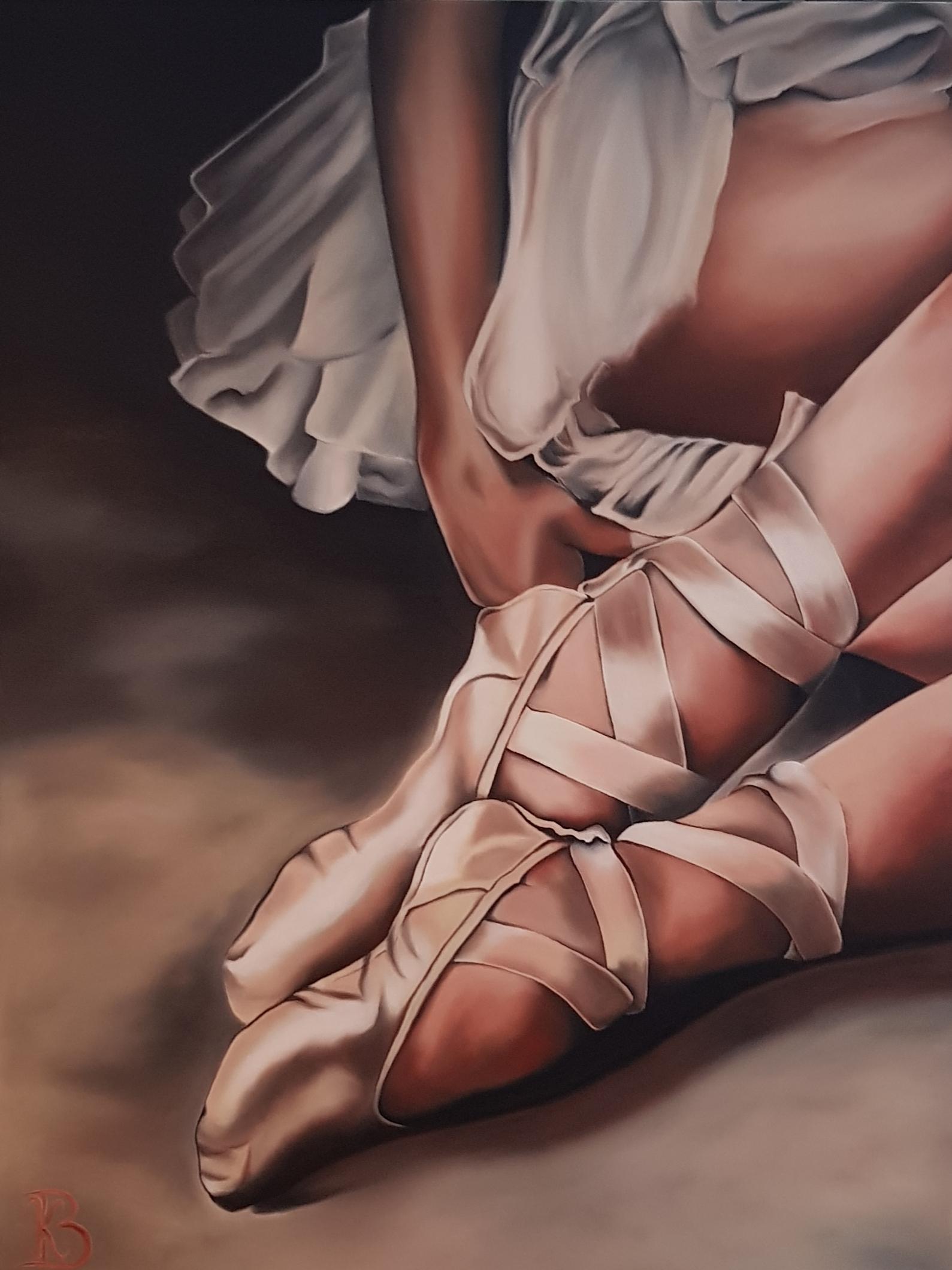 La jolie ballerine au repos (60×80)